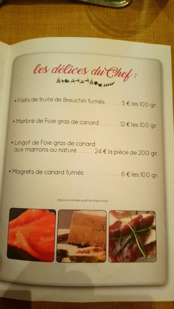 Caveau à l'Orée du Parc - Menu Image 4